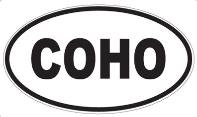 COHO - Oval Magnet