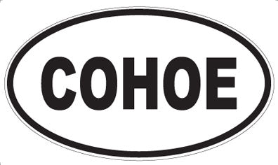 COHOE - Oval Magnet