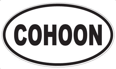 COHOON - Oval Magnet