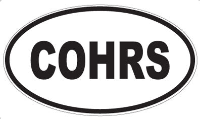 COHRS - Oval Magnet