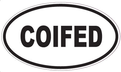 COIFED - Oval Sticker