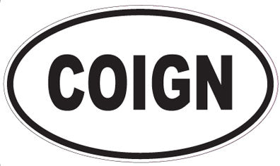 COIGN - Oval Magnet
