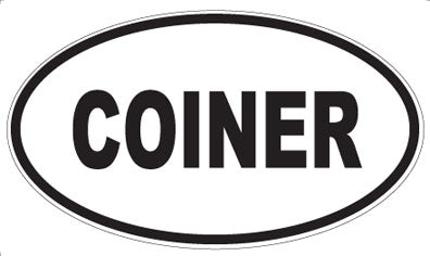 COINER - Oval Magnet