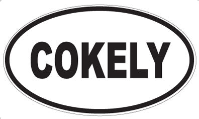 COKELY - Oval Magnet