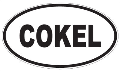 COKEL - Oval Magnet