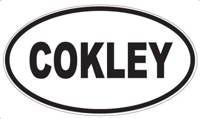 COKLEY - Oval Magnet