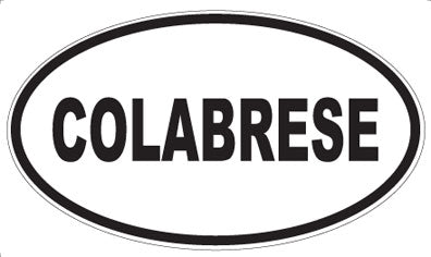 COLABRESE - Oval Magnet
