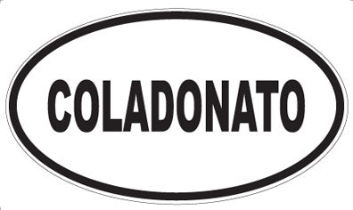 COLADONATO - Oval Magnet
