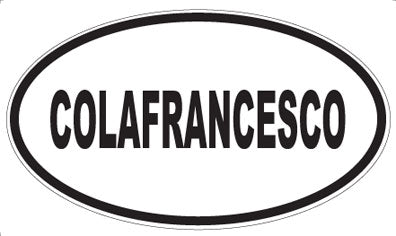 COLAFRANCESCO - Oval Magnet