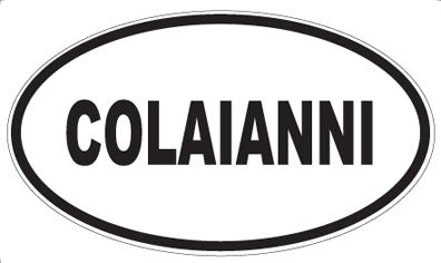 COLAIANNI - Oval Magnet