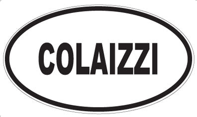 COLAIZZI - Oval Magnet