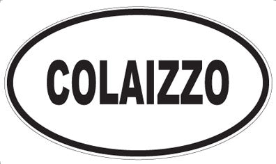 COLAIZZO - Oval Magnet
