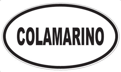 COLAMARINO - Oval Magnet