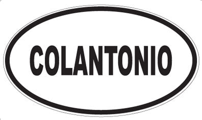 COLANTONIO - Oval Magnet