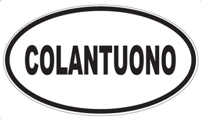 COLANTUONO - Oval Magnet