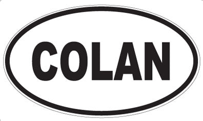 COLAN - Oval Magnet