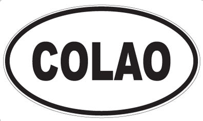 COLAO - Oval Magnet