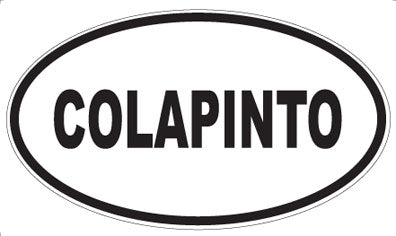 COLAPINTO - Oval Magnet