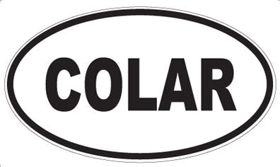 COLAR - Oval Magnet
