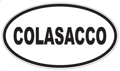 COLASACCO - Oval Magnet