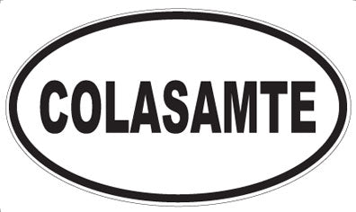 COLASAMTE - Oval Magnet