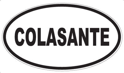 COLASANTE - Oval Magnet