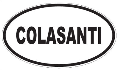 COLASANTI - Oval Magnet