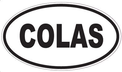 COLAS - Oval Magnet