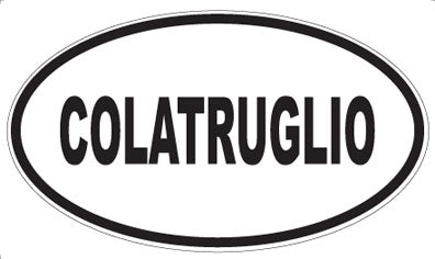 COLATRUGLIO - Oval Magnet