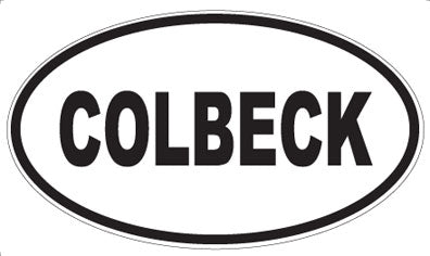 COLBECK - Oval Magnet
