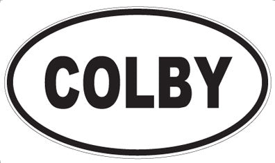 COLBY - Oval Magnet