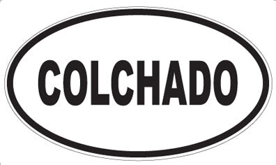 COLCHADO - Oval Magnet