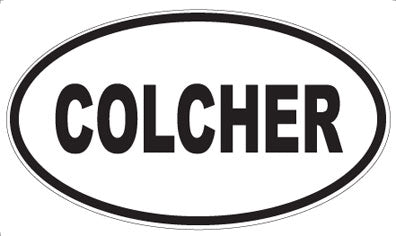 COLCHER - Oval Magnet