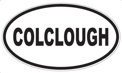COLCLOUGH - Oval Magnet