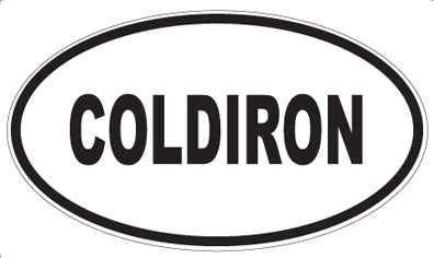 COLDIRON - Oval Magnet