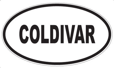 COLDIVAR - Oval Magnet
