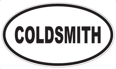 COLDSMITH - Oval Magnet