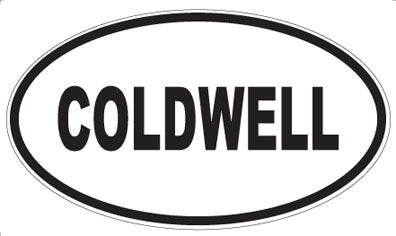 COLDWELL - Oval Magnet