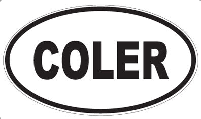 COLER - Oval Magnet