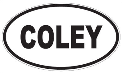 COLEY - Oval Magnet