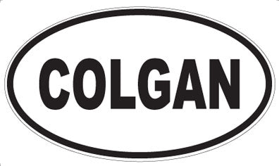 COLGAN - Oval Magnet