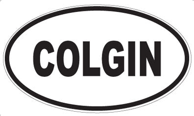 COLGIN - Oval Magnet