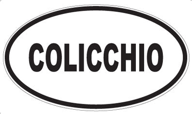 COLICCHIO - Oval Magnet