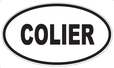 COLIER - Oval Magnet