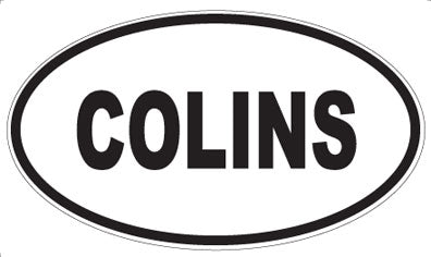 COLINS - Oval Magnet
