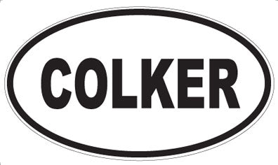 COLKER - Oval Magnet