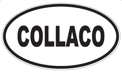 COLLACO - Oval Magnet