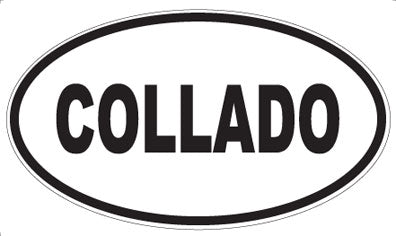 COLLADO - Oval Magnet