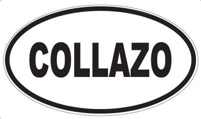 COLLAZO - Oval Magnet