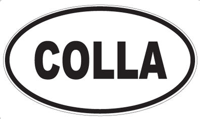 COLLA - Oval Magnet